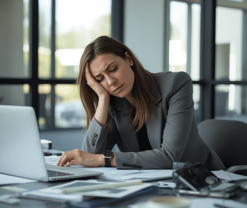 Successful entrepreneur in Scottsdale struggling with executive burnout and decision fatigue